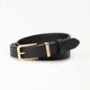 Fashion Ladies Belt With Alloy Buckle For Casual Jeans And Summer Wear