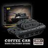 Классические Наборы Строительных Блоков Военный Танк E100 Тяжелый Танк MOC Кирпичики Игрушки Армейские Бронированные Машины 3D Модель Подарки на День Рождения для Взрослых