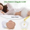 50 шт./набор Сменные одноразовые пакеты с касторовым маслом Самоклеящиеся наклейки на пупок Влагонепроницаемые протекторы для пупка