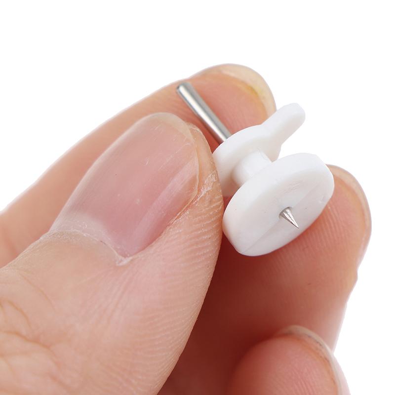 10Pcs Small Wall Mounted Hooks Non-Trace Nail For Concrete Cinder Block Hardwood
