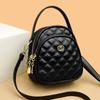 Diamond Embroidered Thread Women's Bag Mother Mobile Phone Bag Niche Double-layer Crossbody Bag Hand-held One-shoulder Crossbody Bag Bag