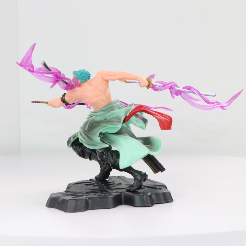 10 см Аниме Фигурка One Piece GK Ророноа Зоро Трехлезвийный Sa-maximum Статуэтка Манга Аниме Фигурка Действия Коллекционная Модель Игрушка для Детей
