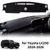 Для Toyota Land Cruiser Prado LC250 2026-2024 LC 250 Автомобильный Коврик на Панель Солнцезащитный Коврик на Панель Покрытие Панели Приборов Защитный Ковер Кожаный