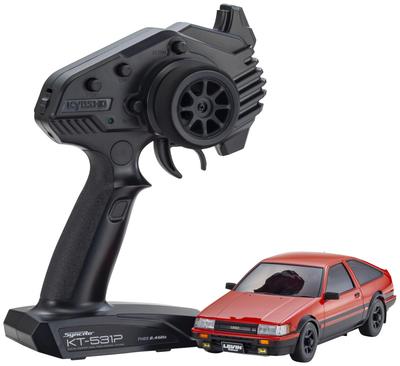 Kyosho MA-020 р/у Toyota Corolla Levin AE86 Красно-Черный Электрический Радиоуправляемый 32641RBK