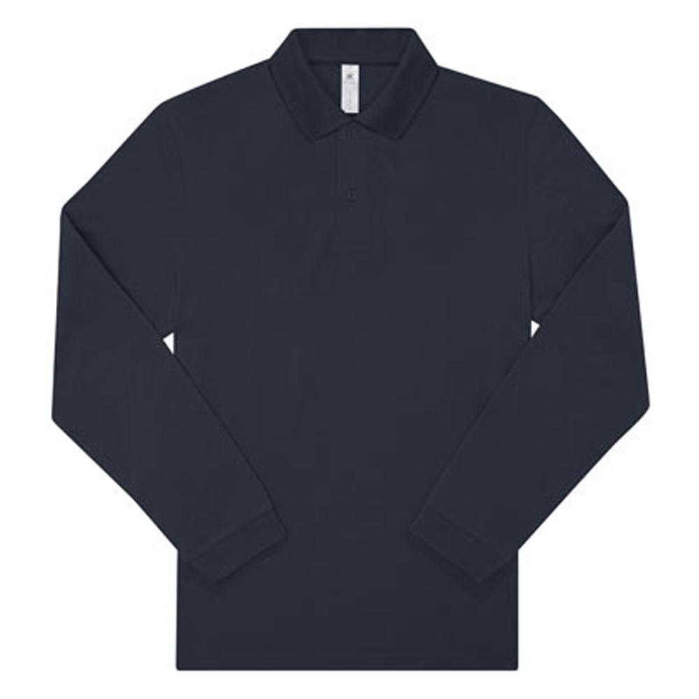 B&C Unisex Adult My Polo 180 Long-Sleeved Polo Shirt