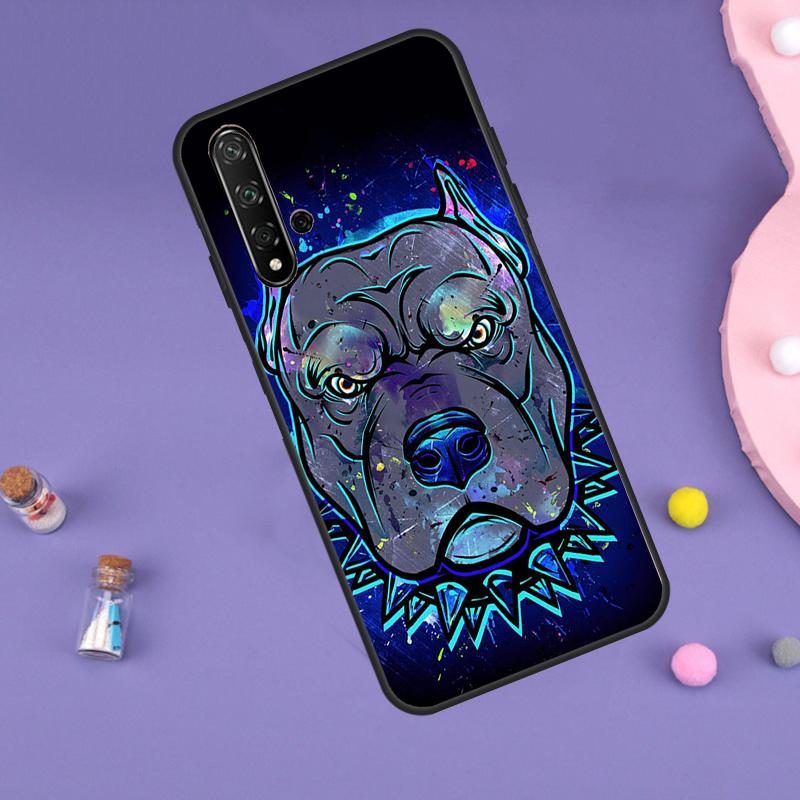 Pit Bull Lovely Dog Pitbull Case For Huawei Nova Y70 Y60 Y61 Y90 Y91 5T 9 10 SE 3i 8i 11i 11 Pro P20 P40 P30 Lite Cover