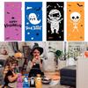 50PCS with Ties Halloween Gift Bag Cartoon Storage Bag Creative Candy Cookies Bag  Halloween