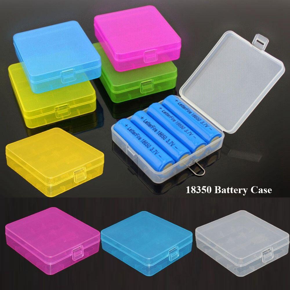 Coloful Battery Case 4 AA AA Battery Holder Storage High Quality Battery Box  18350 Battery Holder