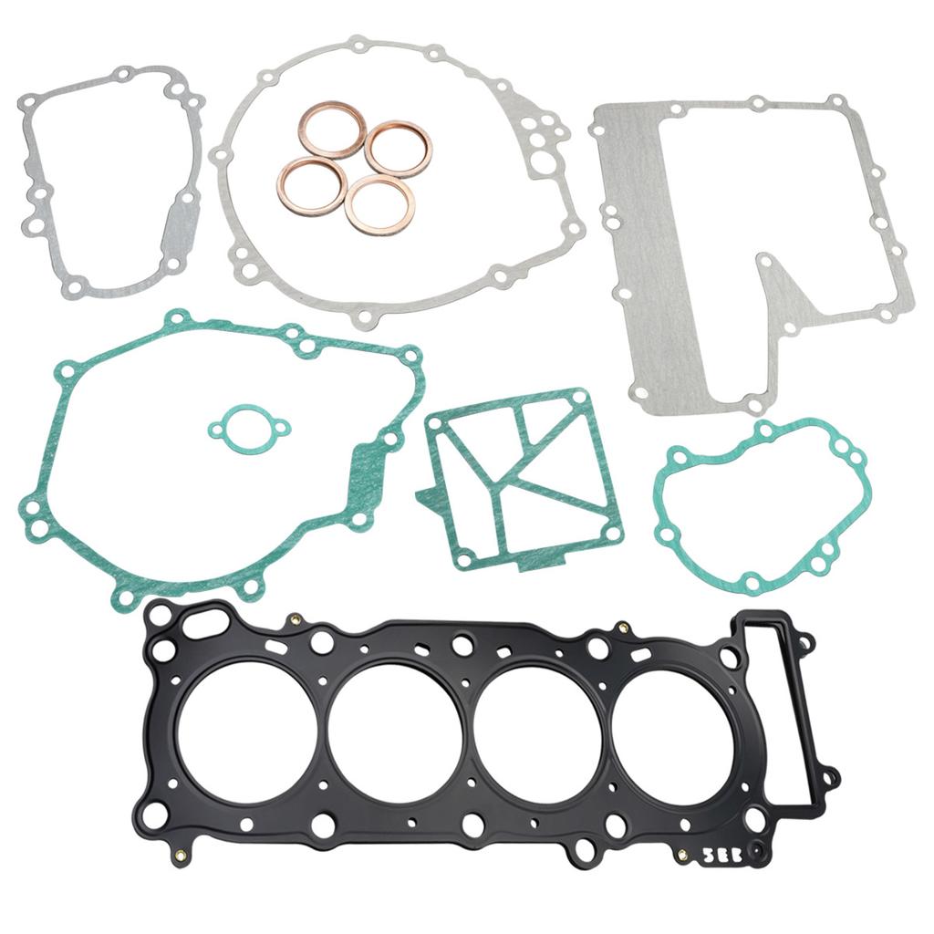 Motorcycle Cylinder Head Oil Pump Engine Crankcase Cover Gasket Kits For Yamaha YZF-R6 YZFR6 1999-2002
