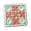 Tic TAC Toe Wooden Board Games Brain Teaser Educational Toys Family Game XO Table Toy for