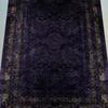 Purple, Oriental  Vintage Rug