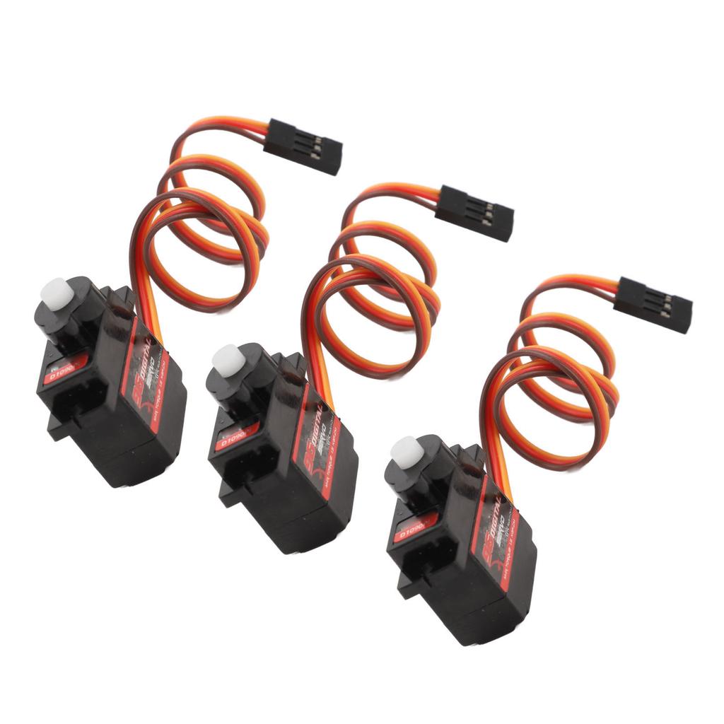 3Pcs RC Servo Lightweight High Torsion Fast Response RC Car Servo for Fixed Wing RC Aircraft RC