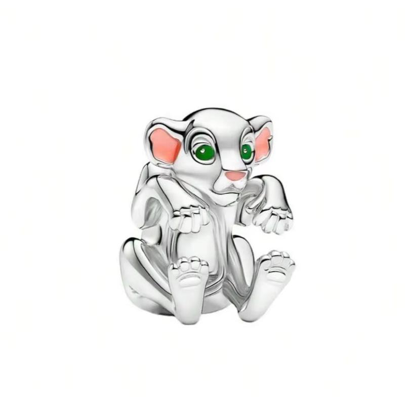 Charm Originale Animal King Simba Beads Fits Bracelets Necklace For Charms Copper Women Luxury Diy Jewelry Making