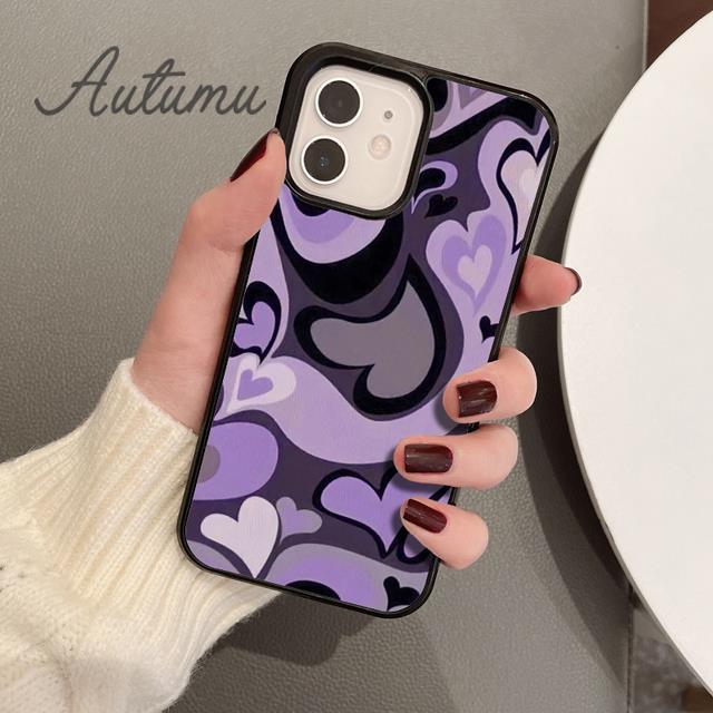 Чехол для телефона Swirl Hearts для iPhone 11 12 13 14 Pro Max mini X XR XS SE 2020 5 6S 7 8 Plus Samsung Galaxy S21 S22 Cover shell
