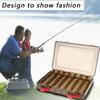 Outdoor Portable Fishing Tools 14 Compartments Plastic Fish Baits Box Lures Carrying Case