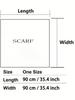 Шелковый платок-бандана 90 см с принтом цепей 2026 года от люксового бренда для женщин, Хиджаб, Повязки на голову, Женский атласный шарф, Лента, Повязка на голову