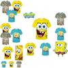 Cute 3d Spongebob Squarepants Cartoon T-shirt For Boys And Girls