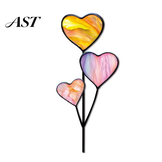 Decorative Planter Insert Colorful Stake, Double-Sided, Flower Pot Decor Metal Plant Inserts Insect Animal Stake for Pots Bed Decoration Balcony