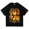 Футболка Bruno Mars Romantic Tour 2026 Поп Соул Концертная Футболка Ретро Музыкальный Фан Мерч Тур Наряд Подарок ТОПЫ Удобная Женская Одежда