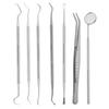 Dental Endoscope & Tool Set: Probes, Tweezers, Tartar Remover for Oral Care