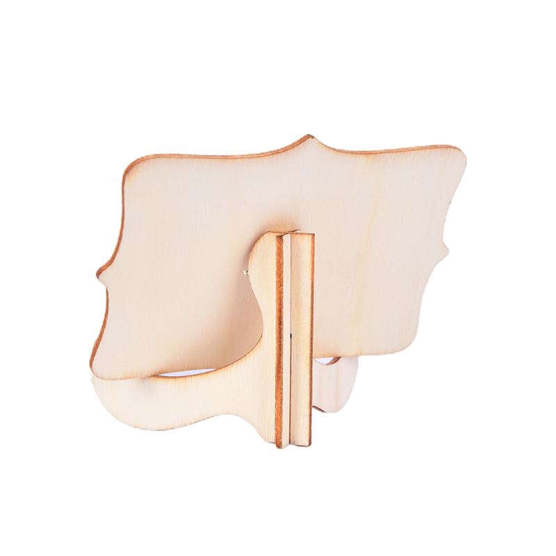 6 стилей мини-деревянная доска для доски для сообщений, небольшая подставка для доски для объявлений