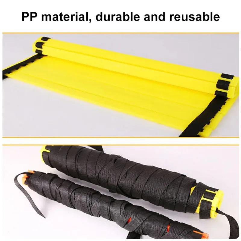 Лестницы для ловкости, нейлоновые ремни для скоростных тренировок и спортивных тренировок по гибкости, ловкости, футбола, тренировки, энергетическая лестница