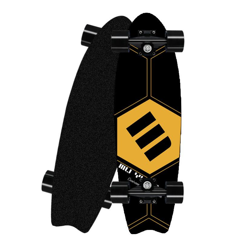 Профессиональный скейтборд для серфинга, кленовый скейтборд Single Rocker, круизер, скейтборд, лонгборд, детский спорт, уличный спортзал