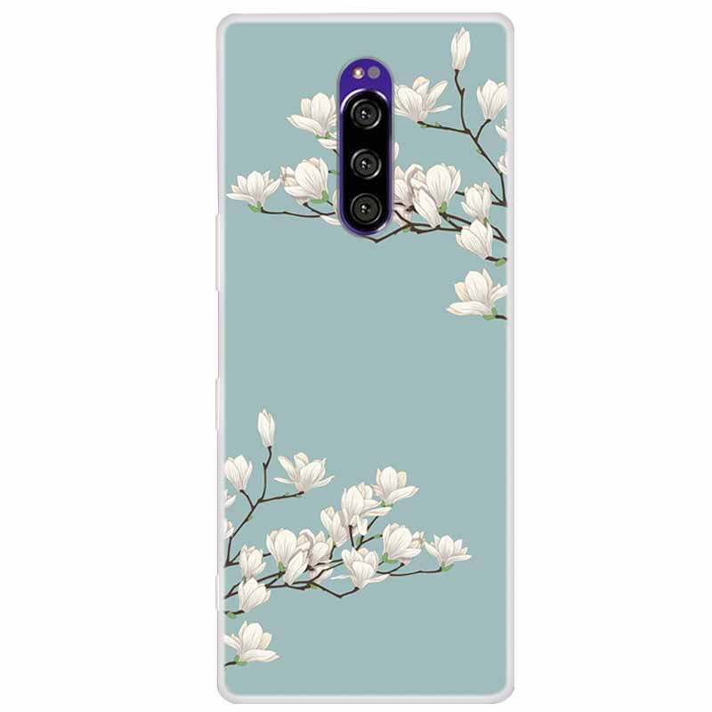 Чехол для Sony Xperia 1 Роскошные Животные Прозрачная Крышка для Sony Xperia1 XZ4 SO-03L SOV40 J8110 J9150 J8170 Корпуса Чехлы для Телефона