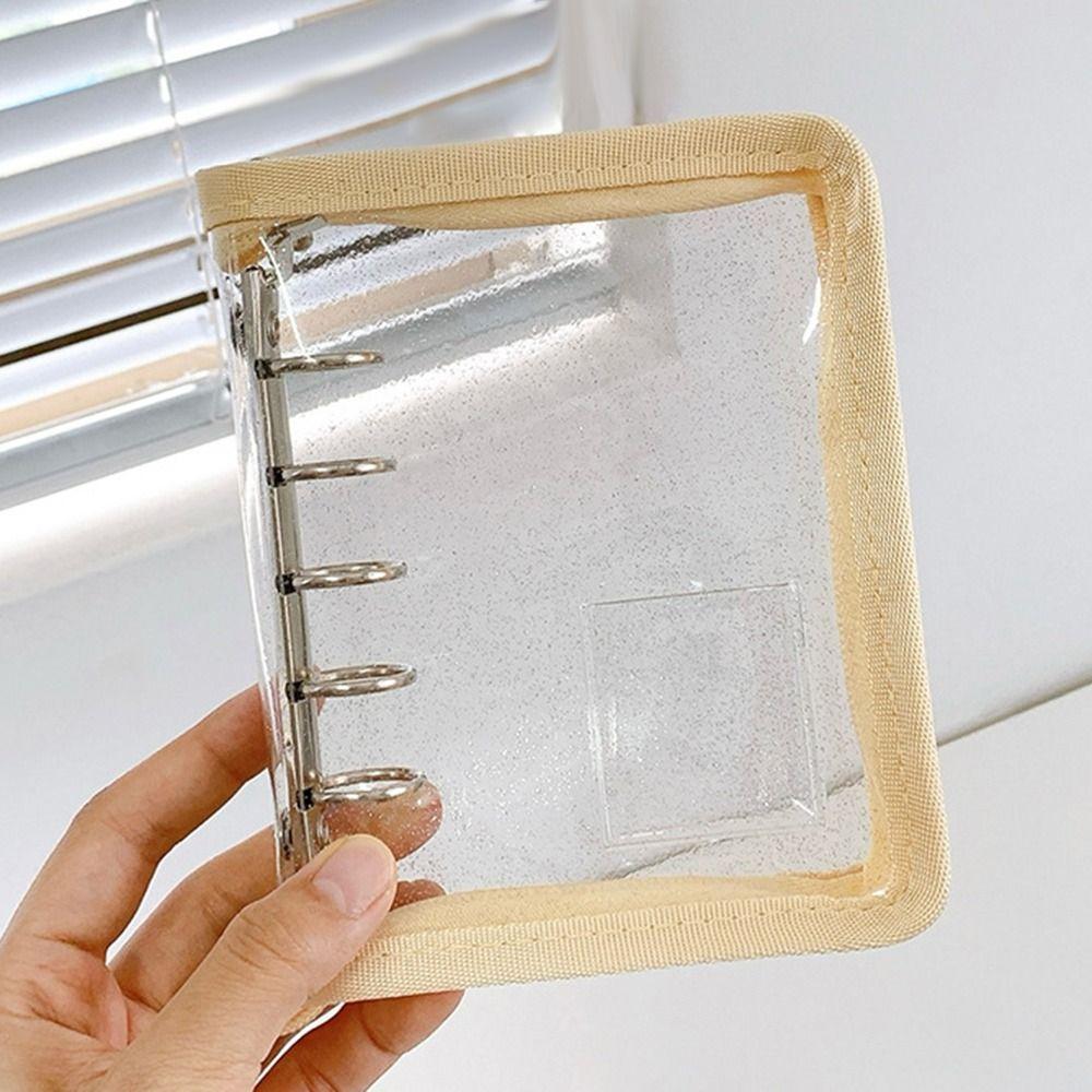 Zipper Notebook Cover Loose-leaf Photocard Binder New Photo Album  Girl