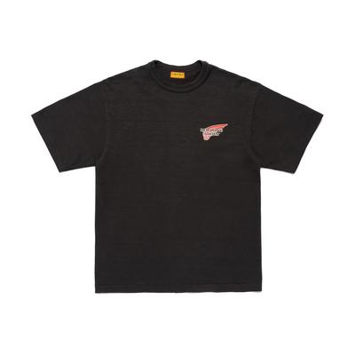 HUMAN MADE RED WING Графическая футболка Черная