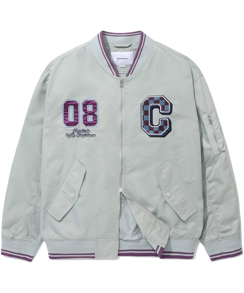 Covernat Retro Ma-1 Jacket Mint