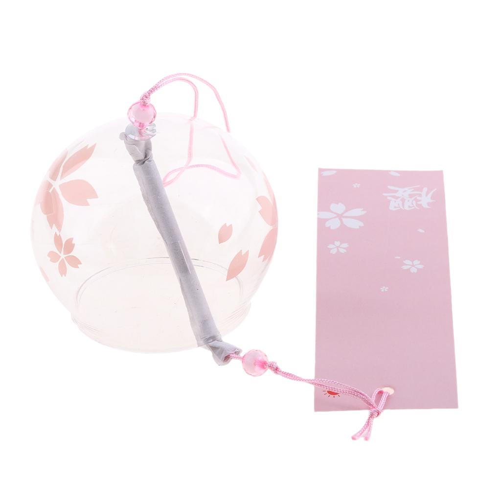 Японский колокольчик ветра Япония колокольчики ветра ручной работы стекло фурин домашний декор спа кухня офис декор