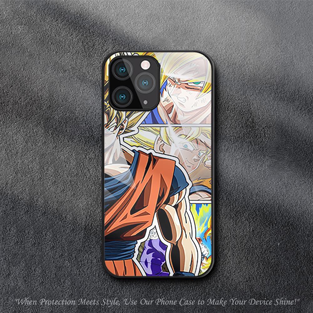 Чехол Monkey Goku-Dragon-Ball для iPhone Samsung Galaxy Redmi Note S 17 16 15 14 13 20 24 25 54 Pro Max Ultra Fe Air Чехол из закаленного стекла