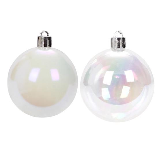 18 шт. переливающиеся рождественские шары DIY поделки котел на Хэллоуин пузырьковый пластиковый шар украшение для рождественской елки день рождения свадьба декор