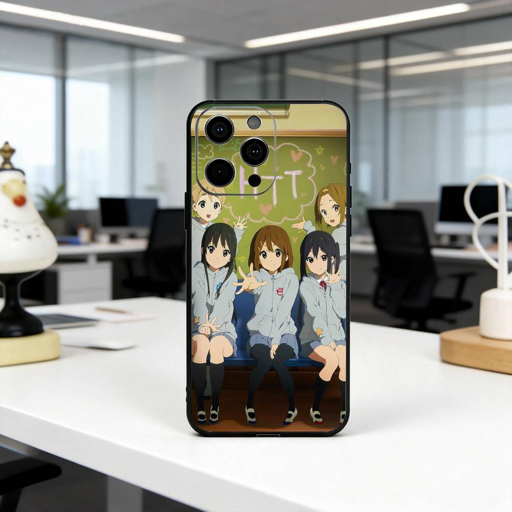 Чехол для телефона K-K-ON Музыкальная группа девушки Силиконовый Мягкий Для IPhone 17 16 15 14 13 12 11 X XR Plus Pro Max Plus