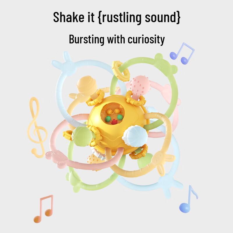 Доктор. Массажный мячик для прорезывания зубов для младенцев 'Ma Manhattan Grasp Ball'