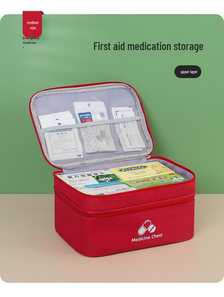 Компактная аптечка первой помощи: Портативная сумка для оказания неотложной медицинской помощи для детей и студентов