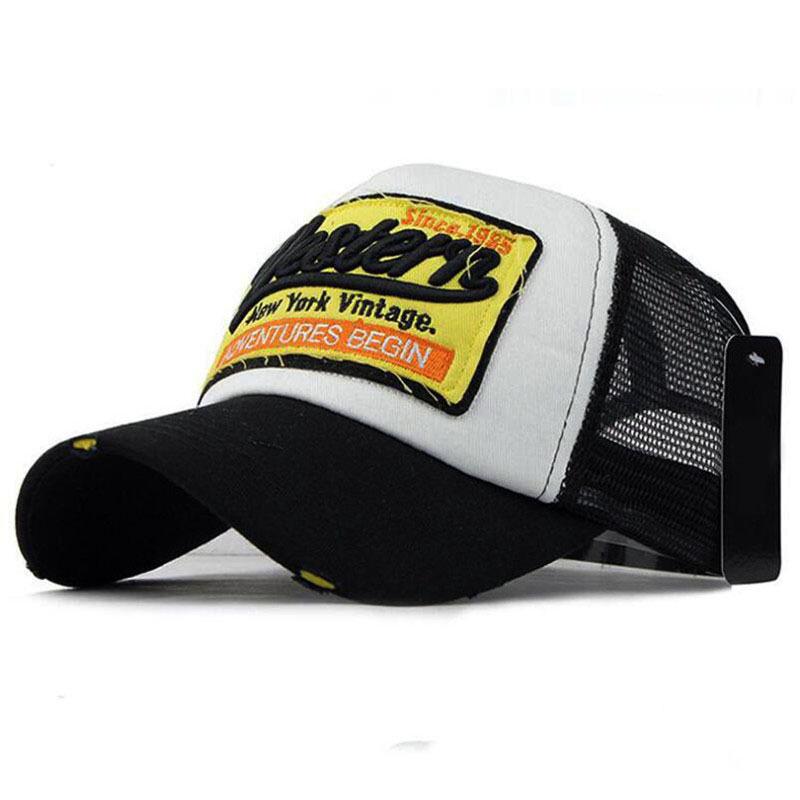 «Мужская бейсболка с 3D-вышивкой в стиле пэчворк 2022 года»