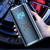 Powerful Wireless Inflator For Car Compressor 6000 MAh With Tire Pressure Measurement, Portable Power Bank, LED Flashlight Lighting