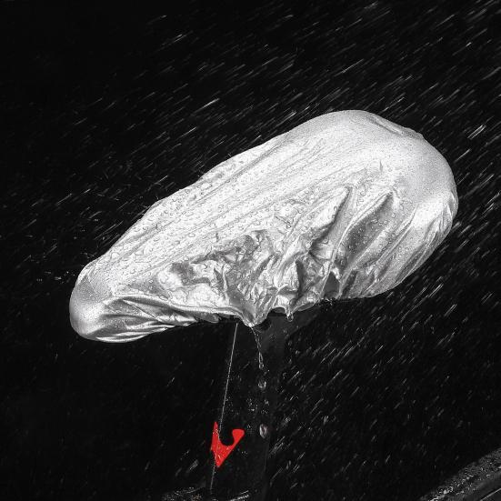 Чехол для сиденья велосипеда, водонепроницаемый, складной, легкий, из ПВХ, для горного велосипеда, для шоссейного велосипеда, защита от пыли, снега и солнца