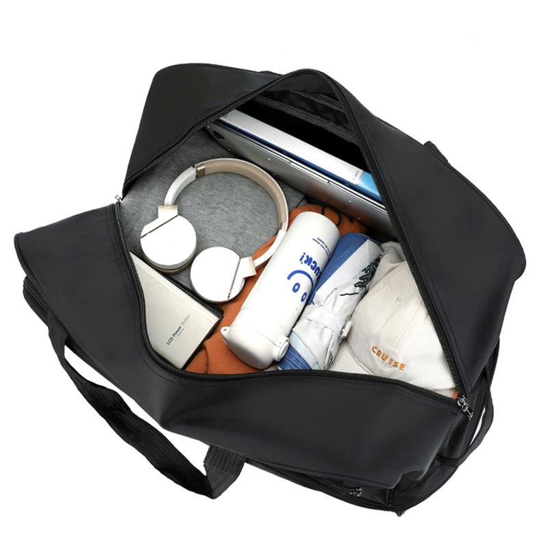 Новая Модная Сумка-тележка Тканевая сумка Оксфорд Большая Вместимость Складная Водонепроницаемая и Износостойкая Для Путешествий на Короткие Расстояния Унисекс Сумка для Хранения