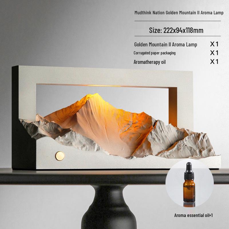 Ночник «Золотой горный восход»: Идеальная аромалампа для свадеб, новоселий, дней рождения и многого другого.