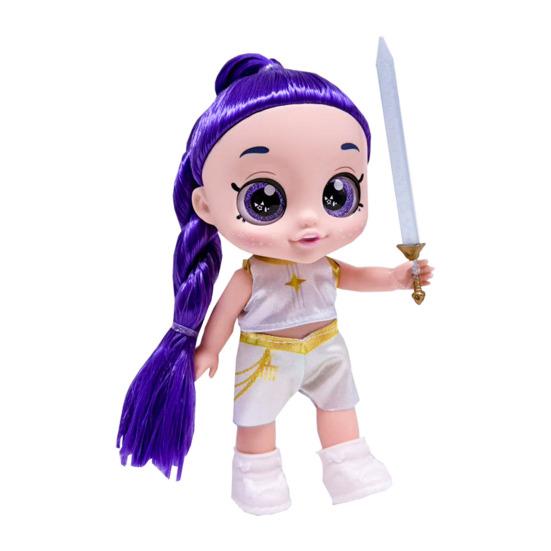 10-дюймовая виниловая кукла 5 шарниров 5D полупрозрачные глаза Живое выражение Коллекционная фигурка Детский подарок Настольное украшение