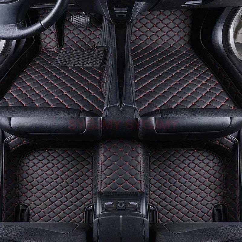 Custom 3D Car Floor Mats for Land Rover Range Rover Evoque 2 Doors 2012-2015 4 Doors Interior Accessories Artificial Leather