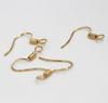 High-Quality DIY Iron Ear Hooks Without Beads - In Stock
