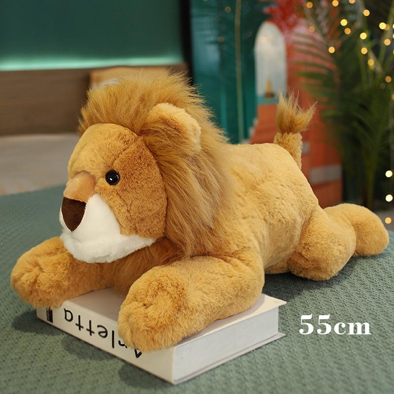 1 шт. 28/55 см милые плюшевые игрушки льва милые животные львы Peluche игрушки мягкие для детей дети ребенок день рождения рождественские подарки
