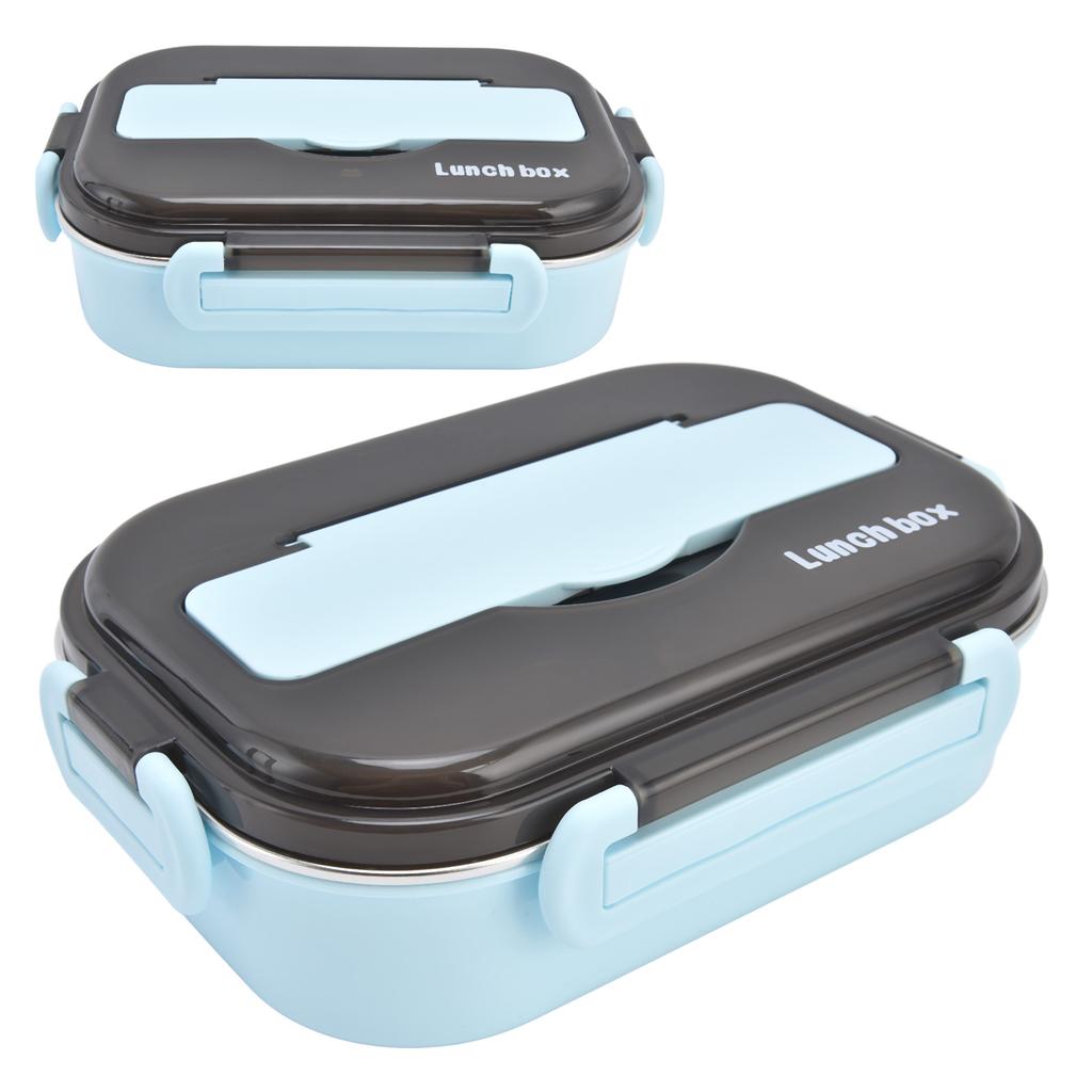 1л Bento Box 304 нержавеющая сталь отсек герметичный портативный термобокс для ланча с палочками для еды