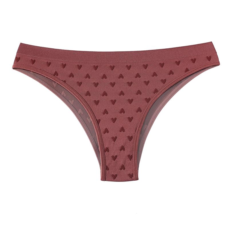 TERMEZY Сексуальные женские трусики Love Трусы с принтом Быстросохнущее эластичное нижнее белье с низкой посадкой Однотонное нижнее белье Мягкие тонкие нижнее белье