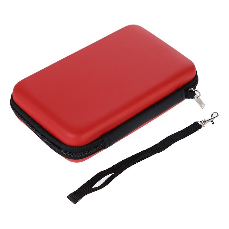 1 шт. Для New 3Ds Xl 3Ds Ll Eva Скин Жесткий Чехол-Сумка Чехол-Мешочек Для Nintendo 3Ds Xl Ll Со Ремешком Полностью Защитный Чехол