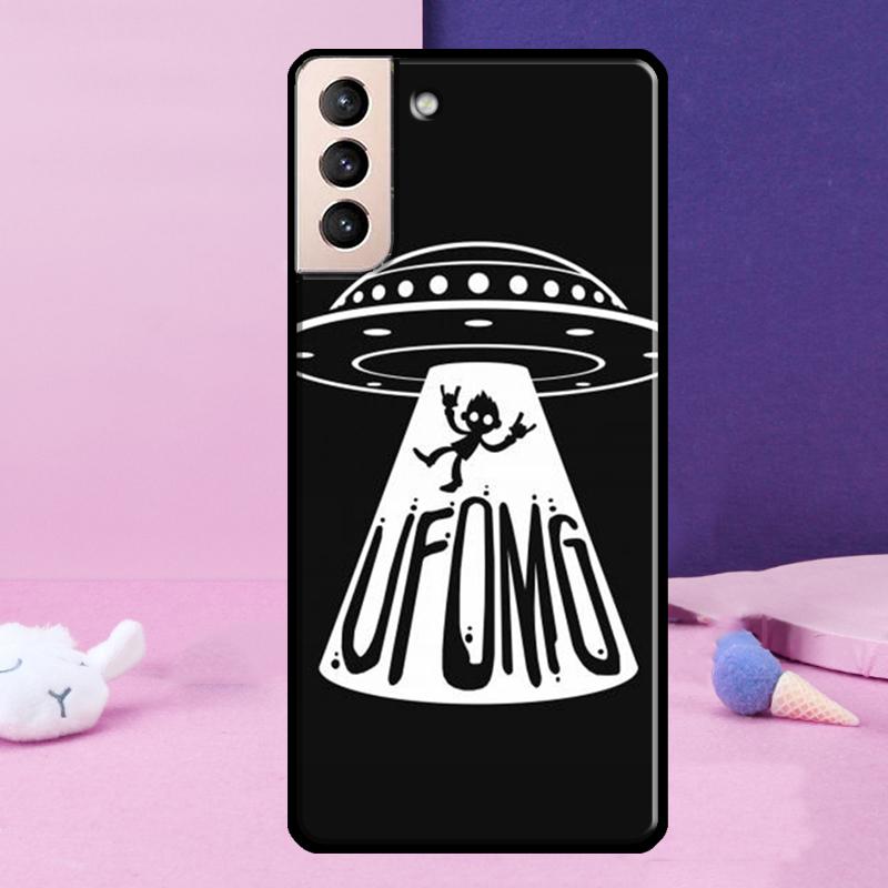 Чехол для телефона Инопланетный Марсианский НЛО для Samsung Galaxy S25 S24 Ultra S9 S10 S20 S21 S22 Plus S23 FE S24 FE